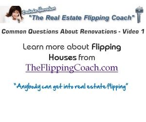 Common Questions About Renovations – Video 1