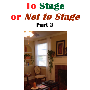 To Stage or Not to Stage