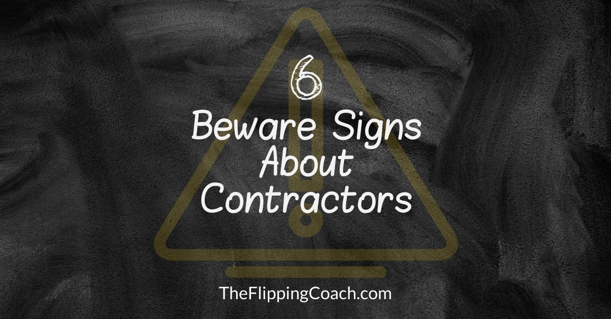 Beware Signs About Contractors